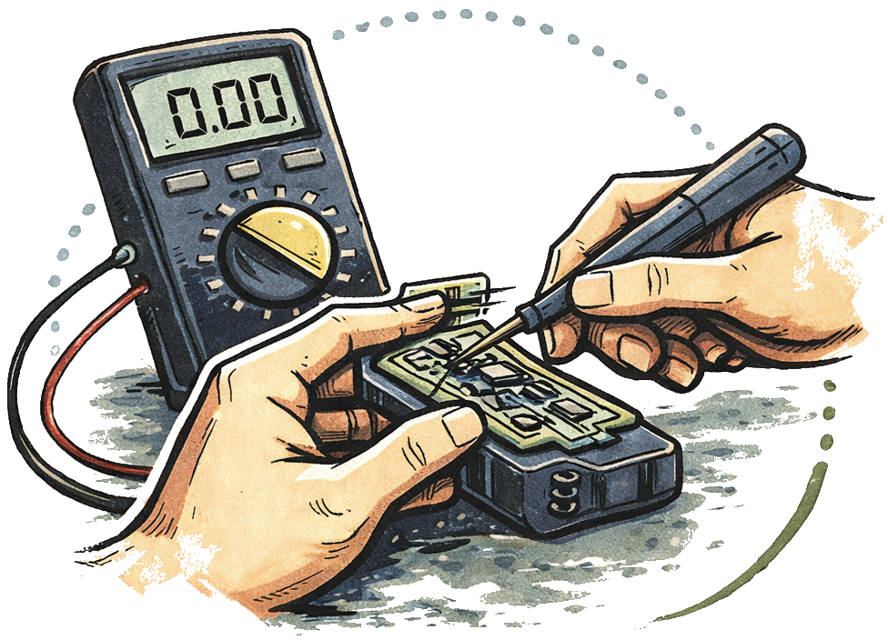 Broken Blues Repairs Logo